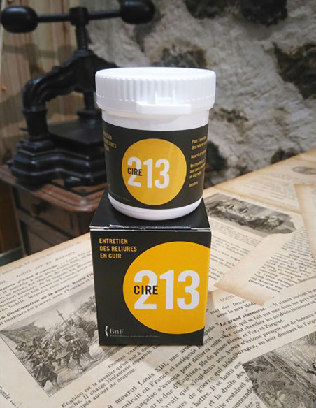 Wax 213-200 ml Cera especial para encuadernación de cuero